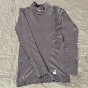 Gray Nike Pro Shirt